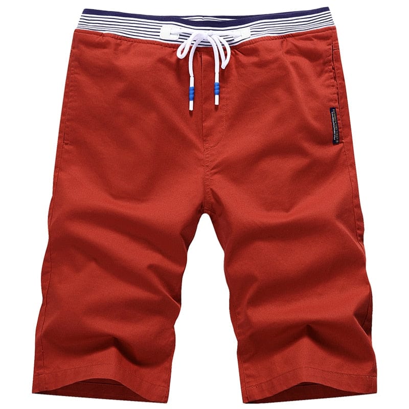 Men's Elastic Waist Casual Beach Board Shorts