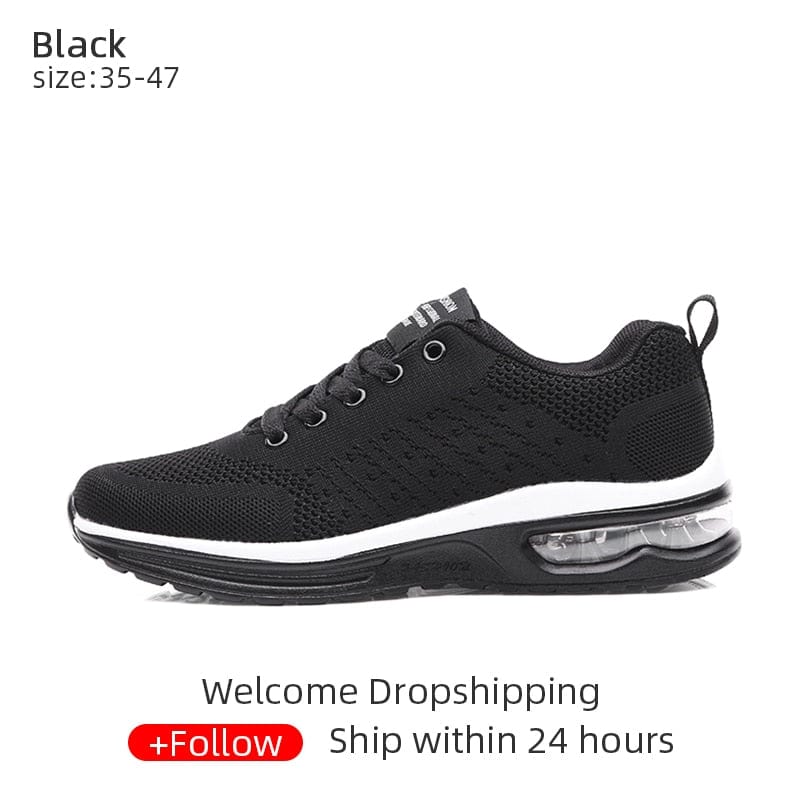 Men's Air Cushion Mesh Running Casual Sneakers