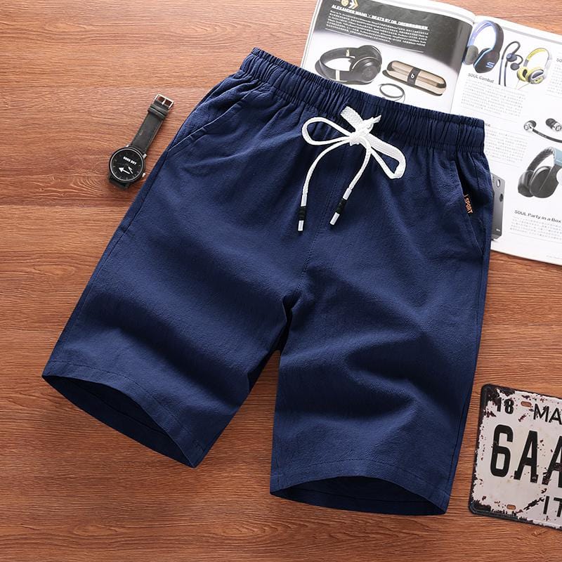 Men's Elastic Waist Casual Beach Board Shorts Plus Size