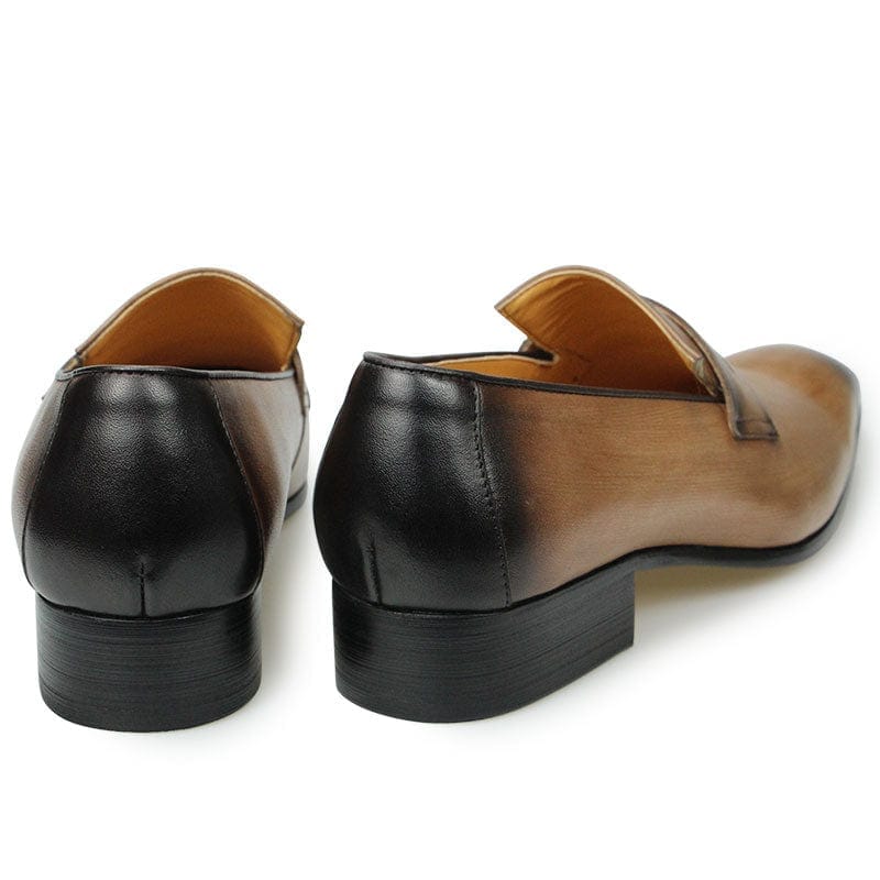 Men's Cowhide Leather Formal Office Loafers