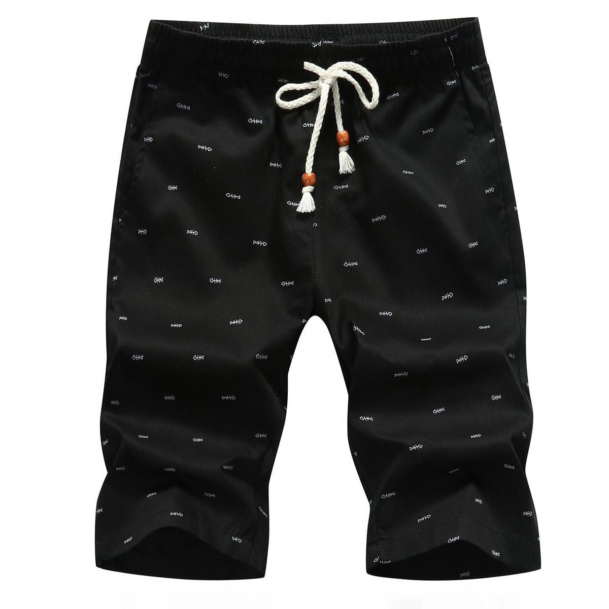 Men's Elastic Waist Casual Beach Board Shorts Plus Size