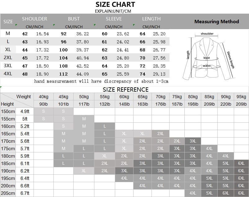 Men's Slim Fit Single-Breasted Wedding Blazer Jacket