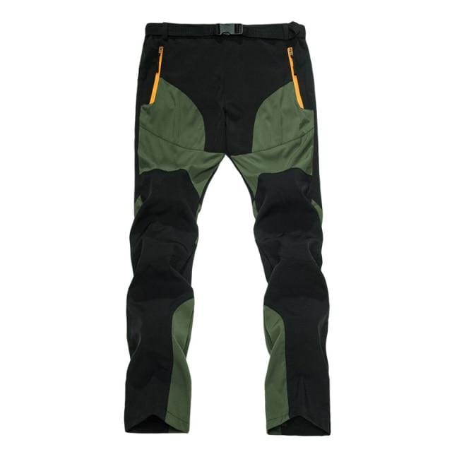 Unisex Winter Waterproof Softshell Fleece Hiking Pants
