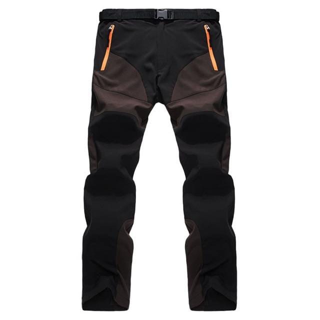 Unisex Winter Waterproof Softshell Fleece Hiking Pants