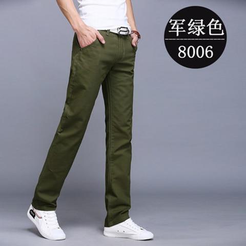 Men's Cotton Cargo Pants — Multi-Pocket, Stretch Fit