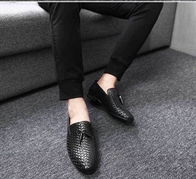 Men's Leather Driving Moccasin Oxford Loafers Sizes 38-48