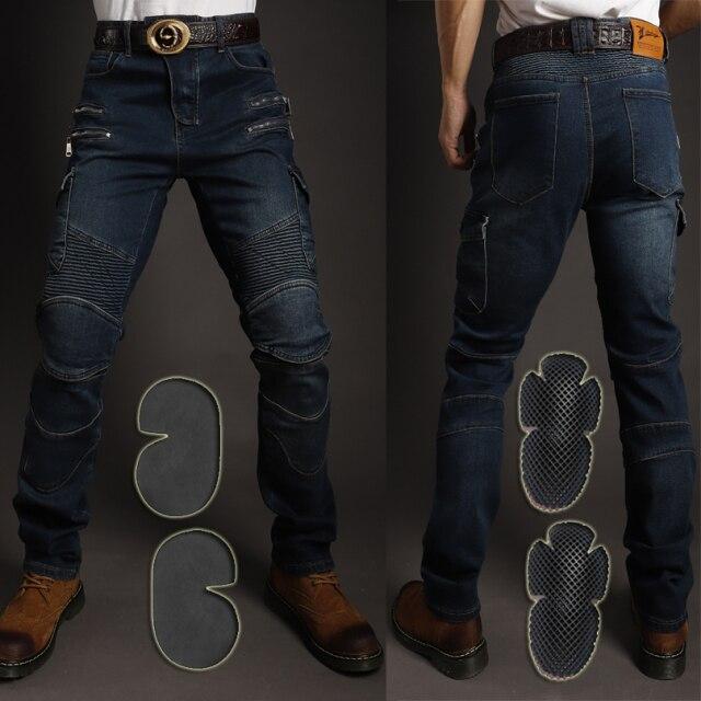 Men's Protective Motocross Riding Jeans