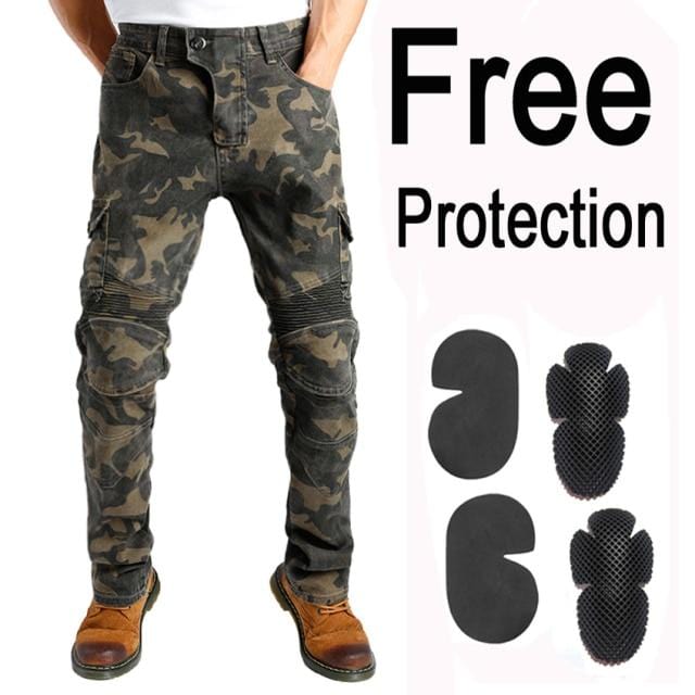 Men's Protective Motocross Riding Jeans
