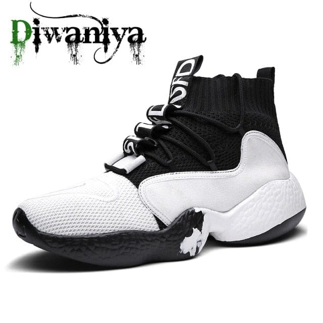 Men's High Top Basketball Sneakers Ankle Boots