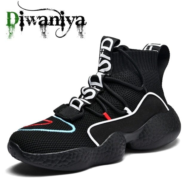 Men's High Top Basketball Sneakers Ankle Boots