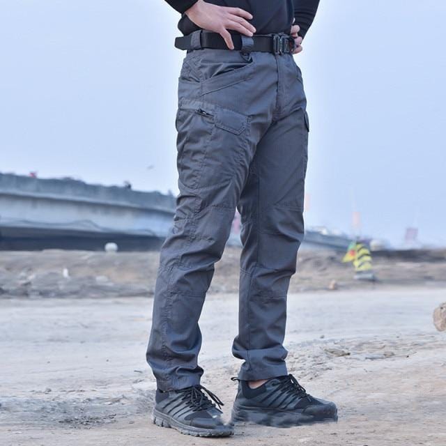 Men's Waterproof Elastic Multi-Pocket Cargo Outdoor Jogger Pants