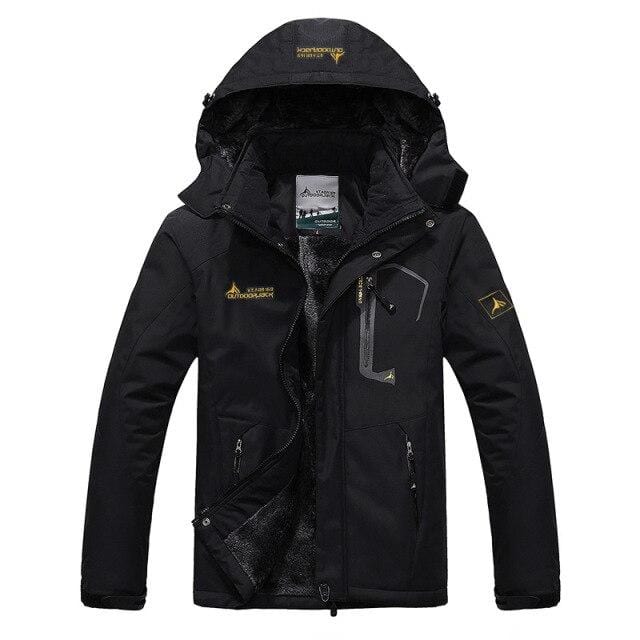 Men's Winter Waterproof Ski Jacket and Pants Set, Windproof Snow Suit