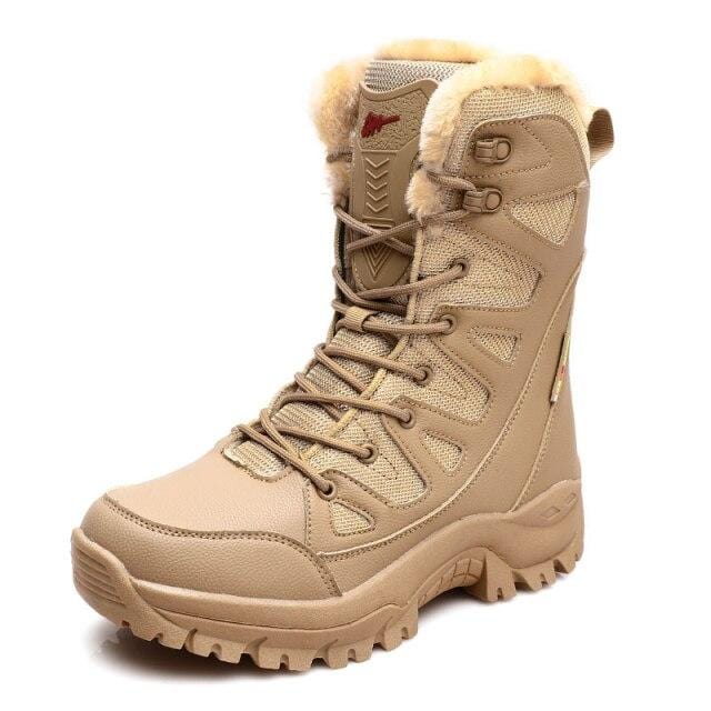 Men's Waterproof Breathable Leather Boots