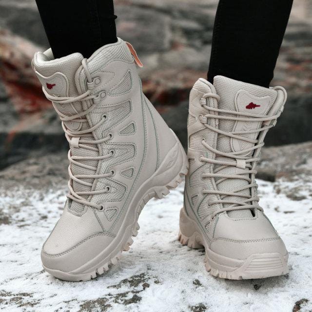 Men's Waterproof Breathable Leather Boots