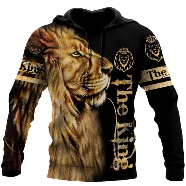 Men's 3D Print Hoodie Tracksuit Pullover Jacket Pants Sportswear Set
