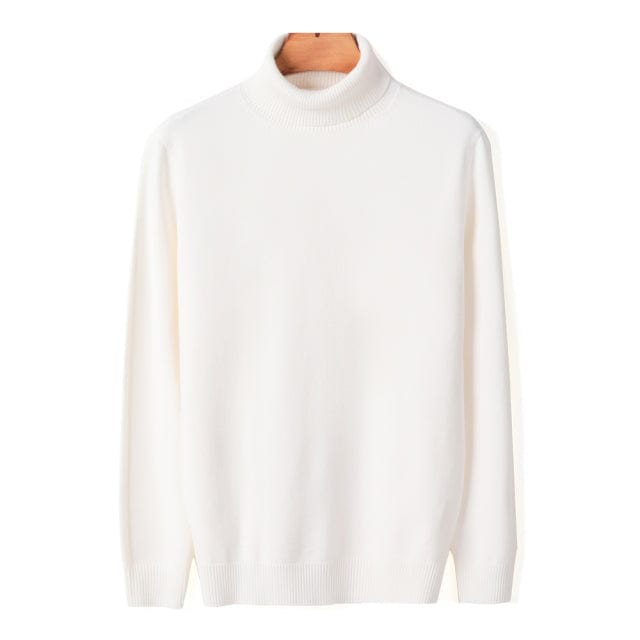 Men's Thick Turtleneck Casual Pullover Sweater