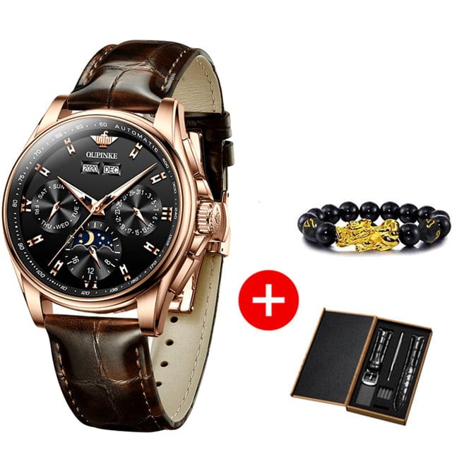 Men's Automatic Mechanical Sapphire Waterproof Watch