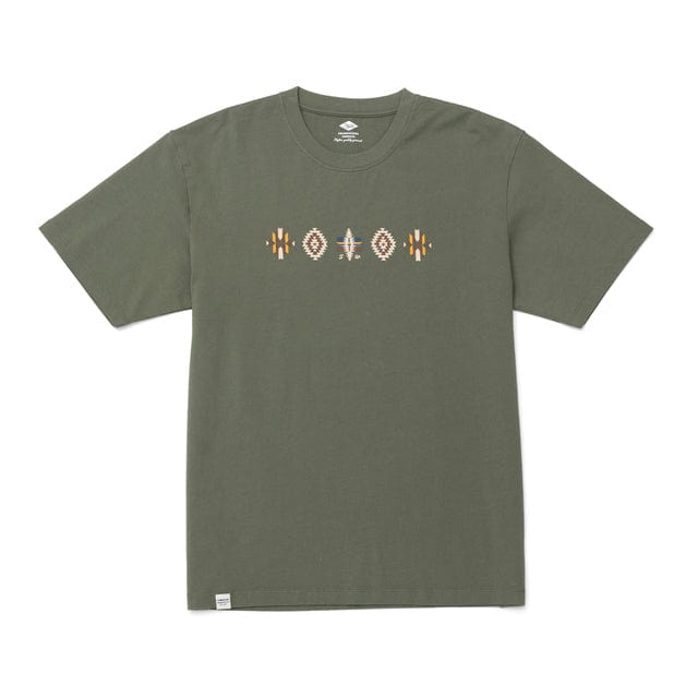 Men's Plus Size Bohemian Print 100% Cotton T-Shirt