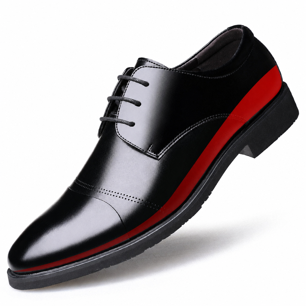 Men's height-increasing oxford dress shoes 6cm lift