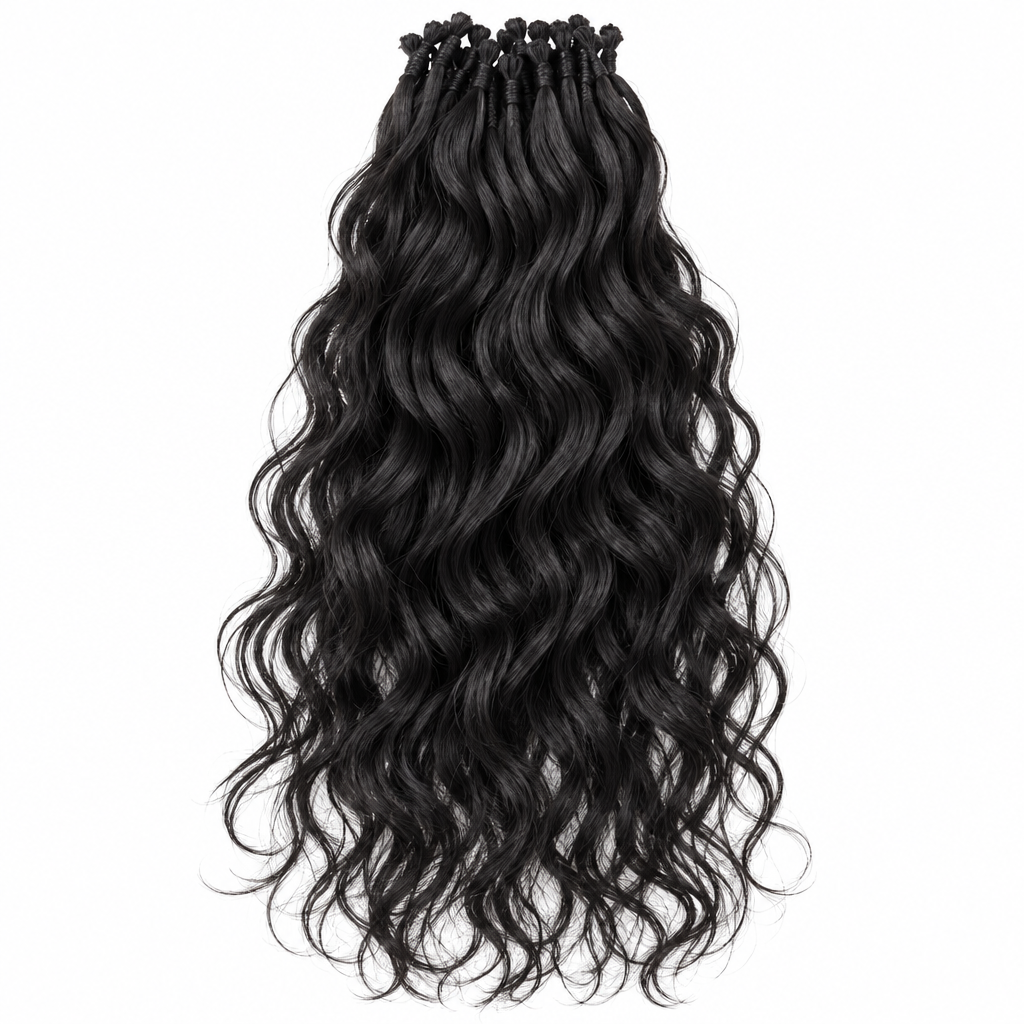 Body wave crochet hair bulk volume strands