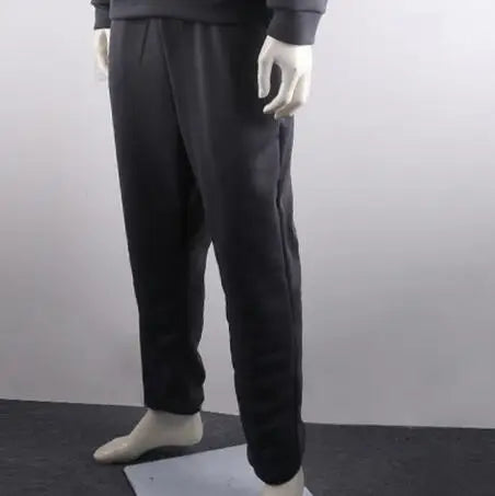 Men's Solid Neon Green Two-Piece Tracksuit Set