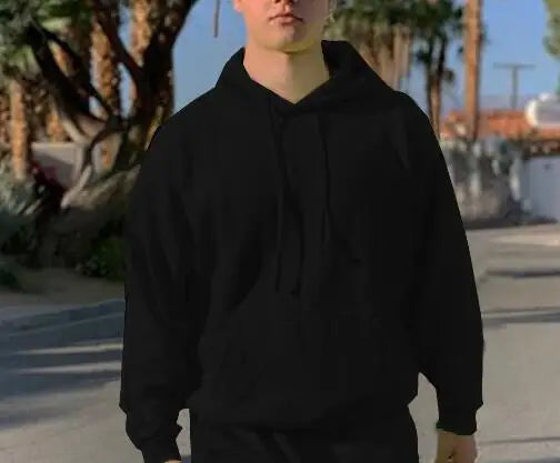 Men's Solid Neon Green Two-Piece Tracksuit Set
