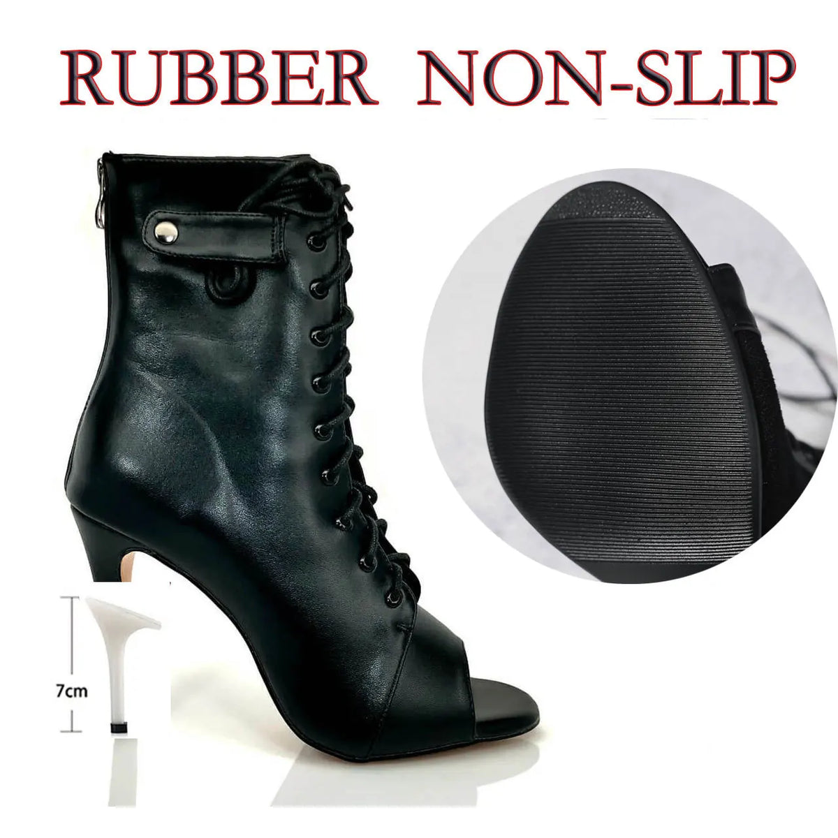 Women's Stiletto Party Boots, Latin Ballroom Dance Heels