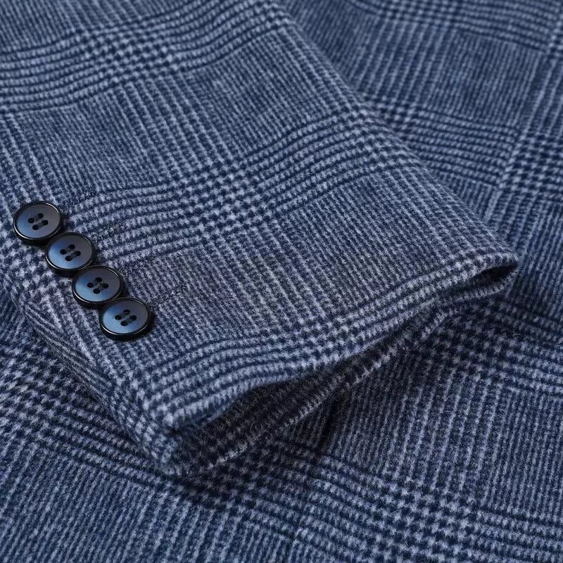Men's High-End Fall Slim-Fit Wool Suit