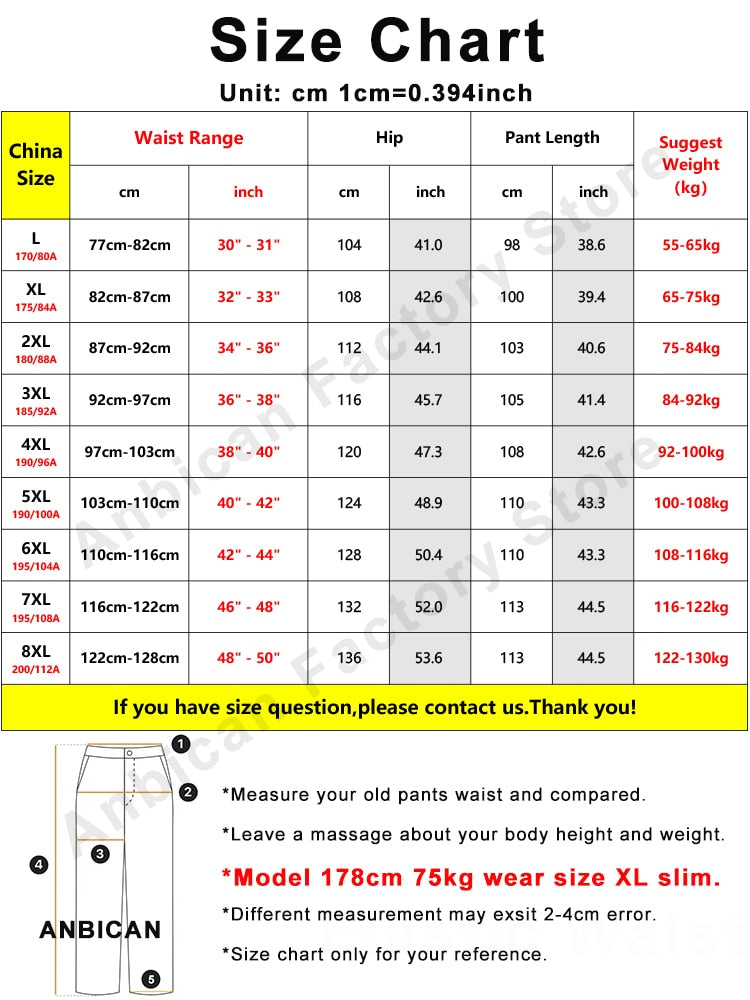 Men's Plus Size Quick Dry Loose Straight Golf Track Pants