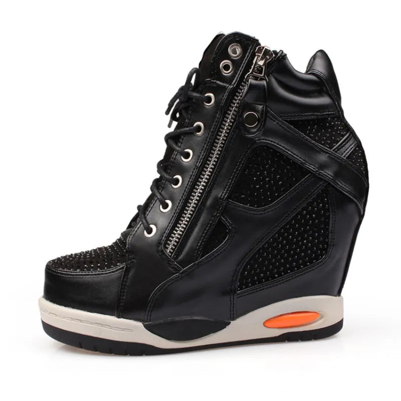 Women's Platform Wedge Heel Casual Sneakers 2026