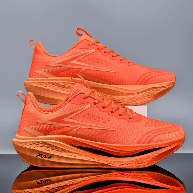 Men's Lightweight Breathable Carbon-Board Marathon Running Shoes