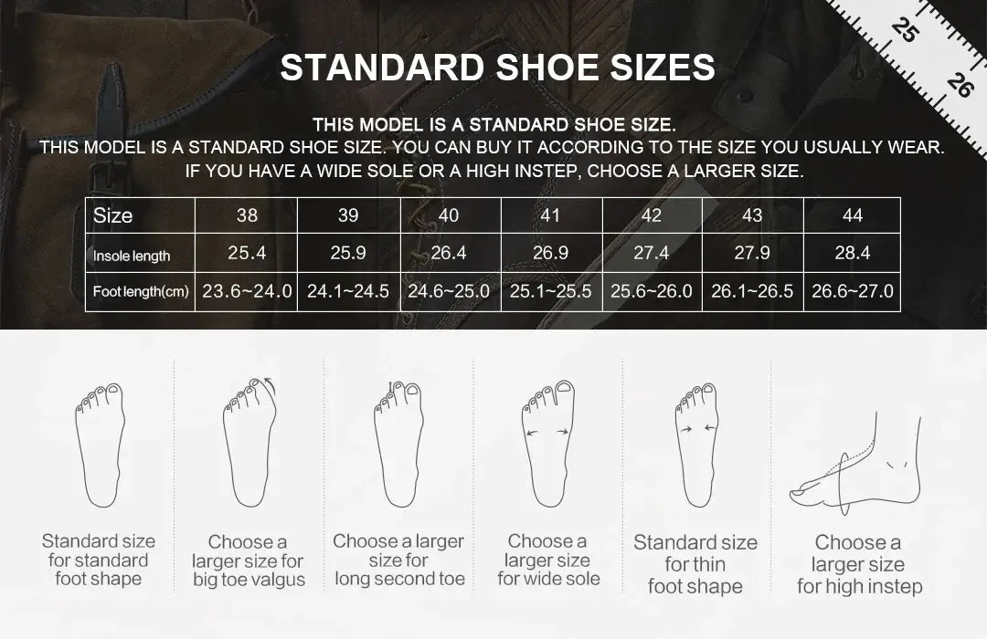 Men's Vintage Lace-Up Thick-Sole Low-Cut Work Dress Shoes