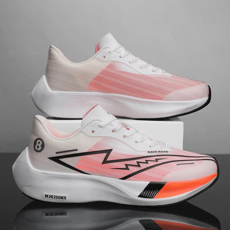 Men's Carbon Plate Shock-Absorbing Marathon Racing Running Shoes