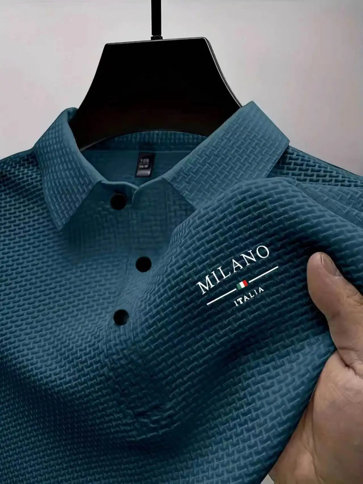 Men's Short-Sleeve Casual Polo Shirt, Everyday Leisure Top
