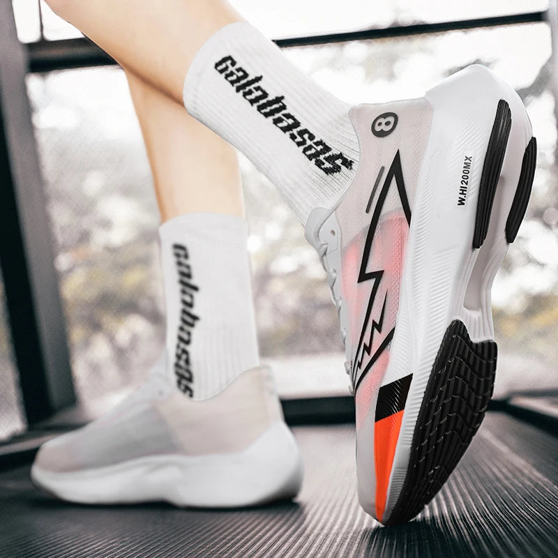Men's Carbon Plate Shock-Absorbing Marathon Racing Running Shoes