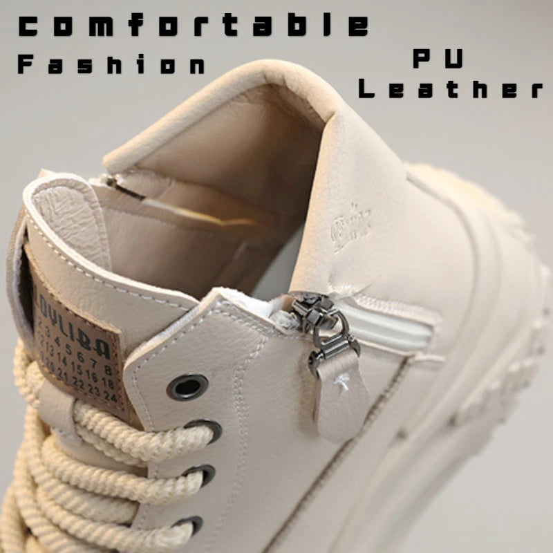 Women's High Top Platform Casual Running Sneaker Boots