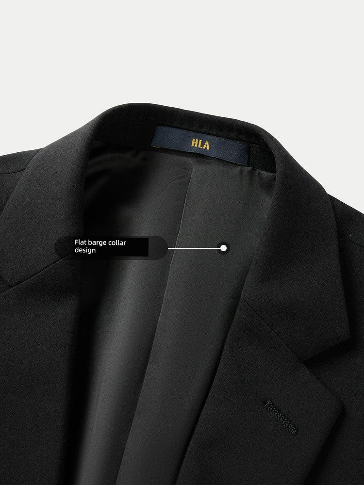 Men's Business Autumn Elastic Waist Suit