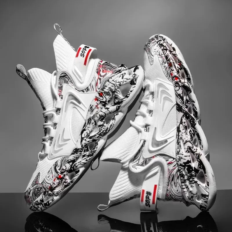 Men's Breathable Casual Trainer Running Sneakers