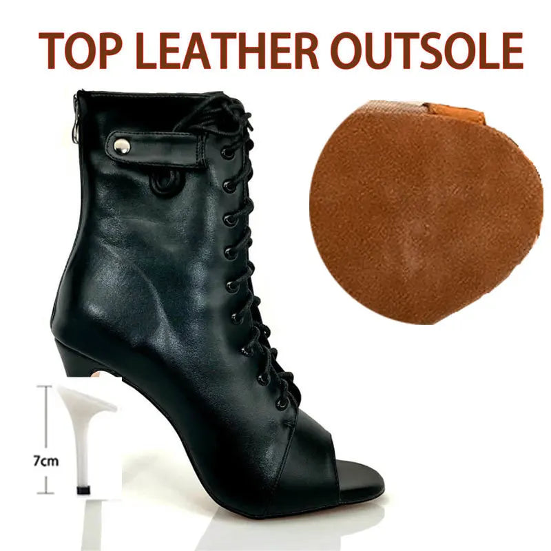 Women's Stiletto Party Boots, Latin Ballroom Dance Heels
