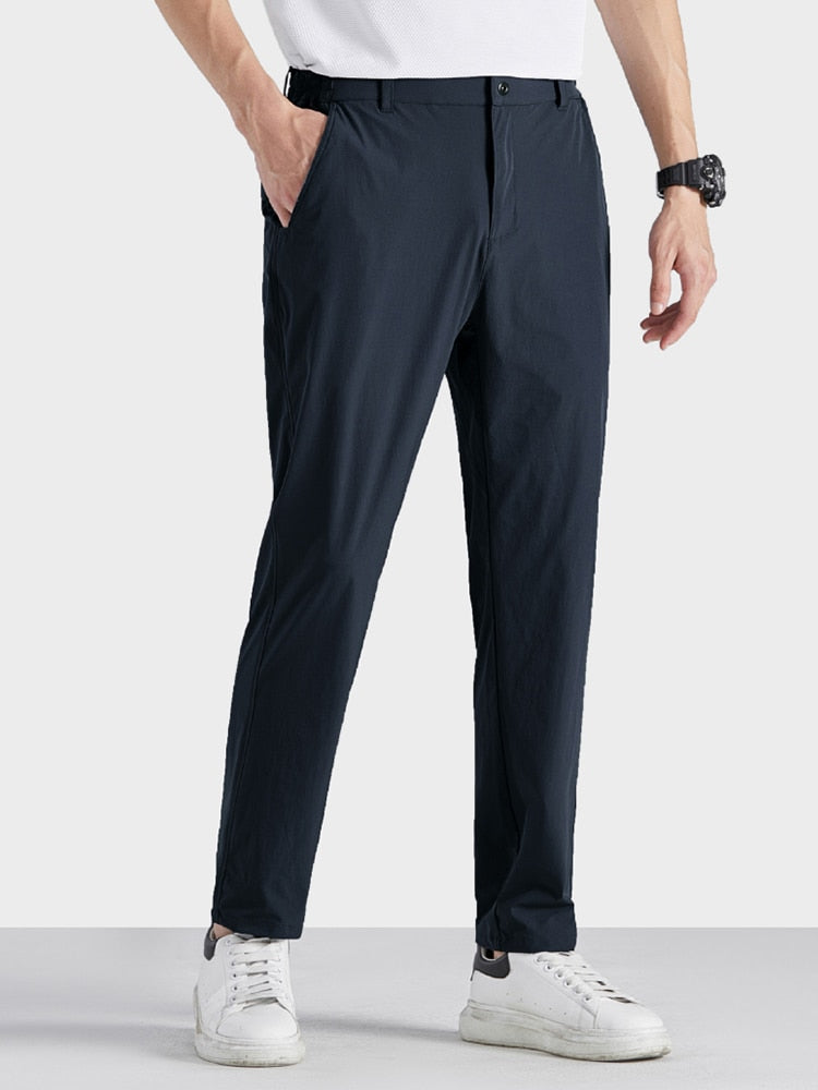 Men's Plus Size Quick Dry Loose Straight Golf Track Pants