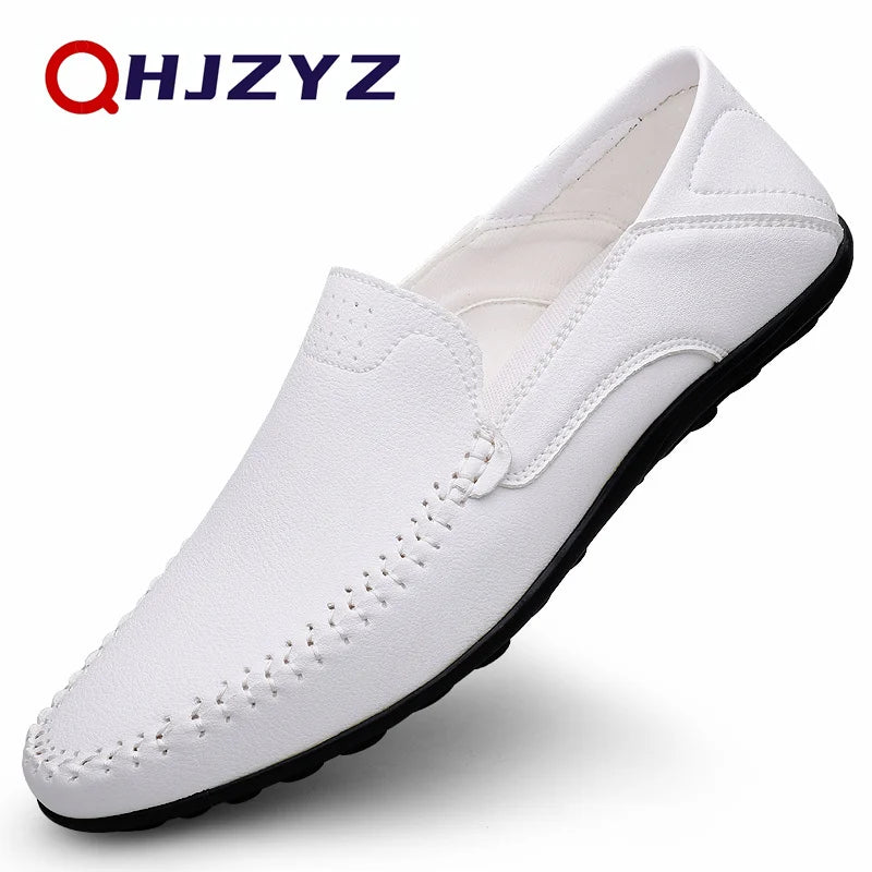 Men's Italian soft leather loafers alternate color