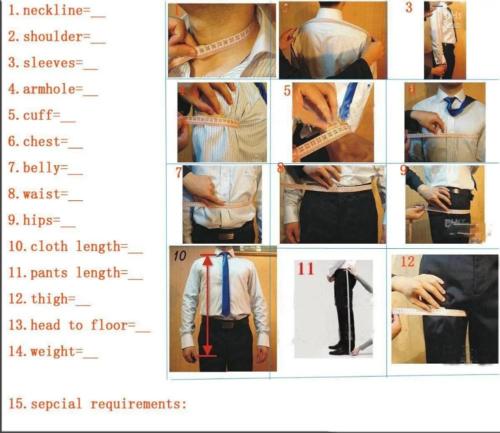 Men's White Straight Two-Piece Jacket and Pants Suit