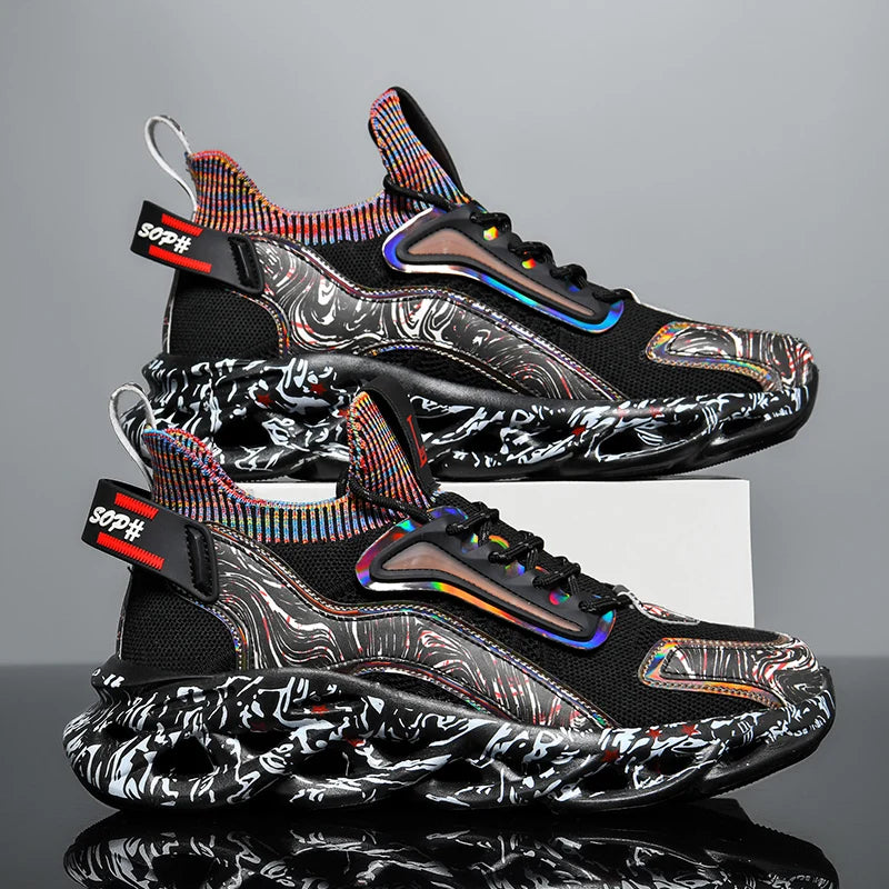 Men's Breathable Casual Trainer Running Sneakers