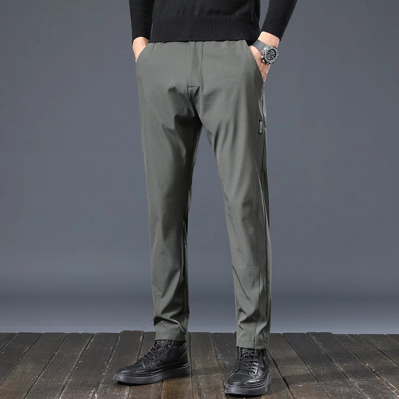 Men's Stretch Golf Pants Casual Breathable Trousers