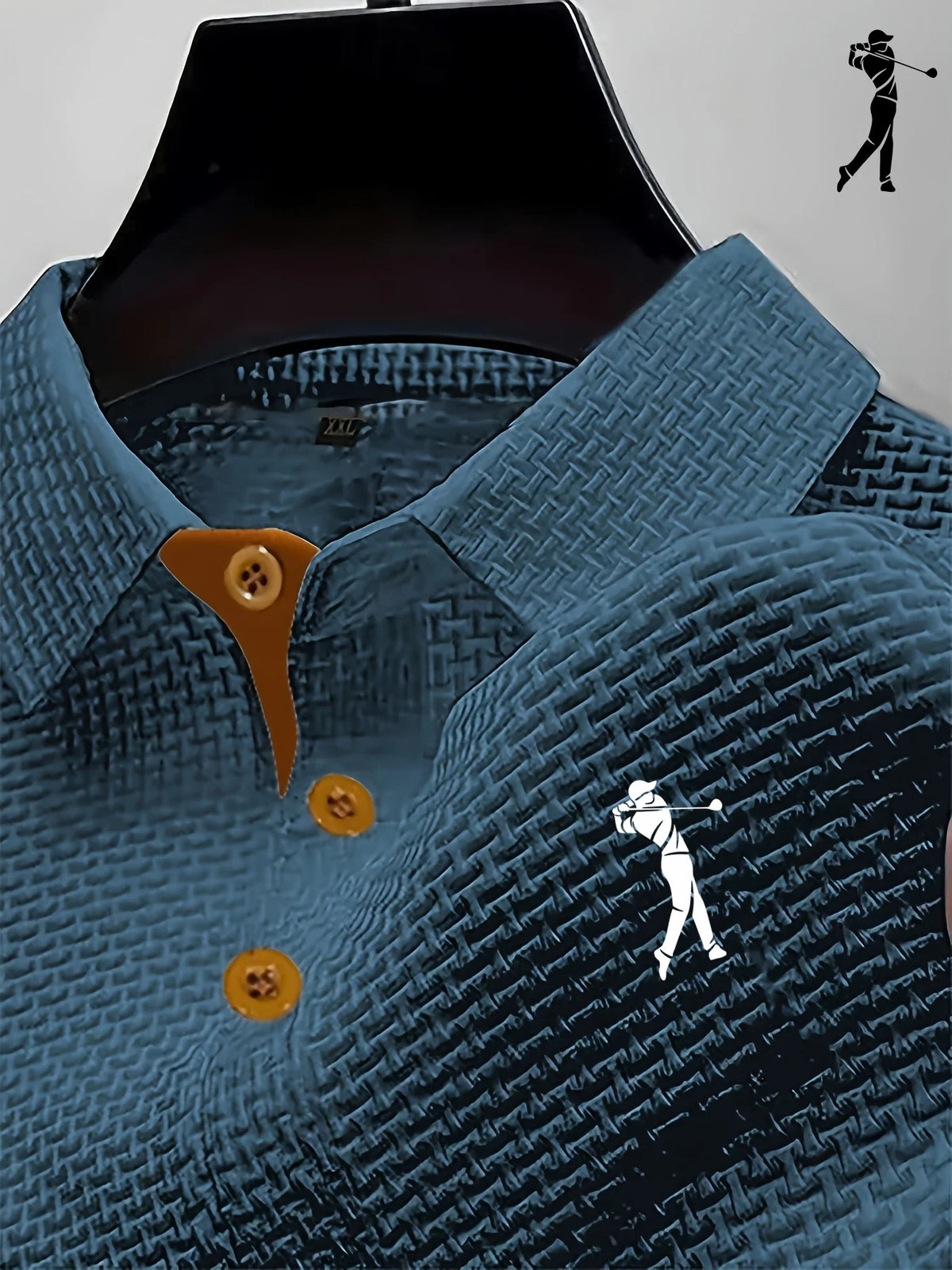 Men's Short-Sleeve Casual Polo Shirt, Everyday Leisure Top