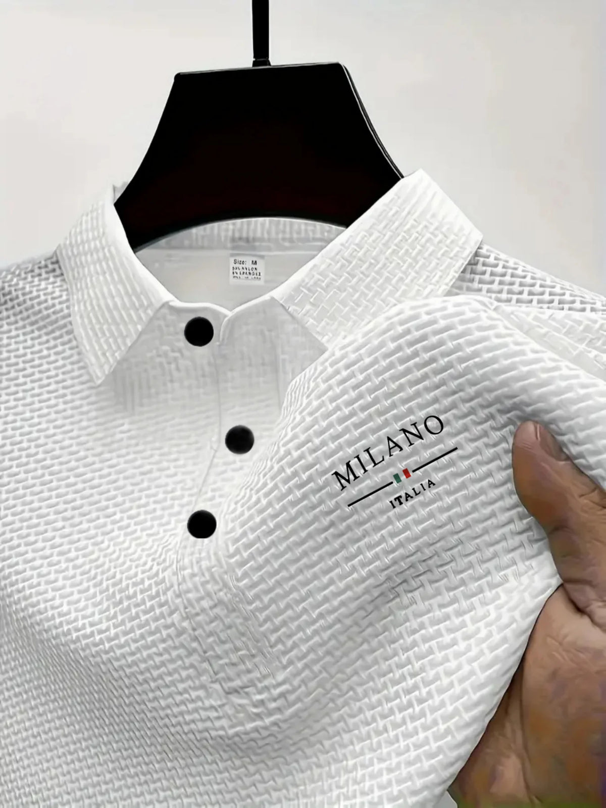 Men's Short-Sleeve Casual Polo Shirt, Everyday Leisure Top