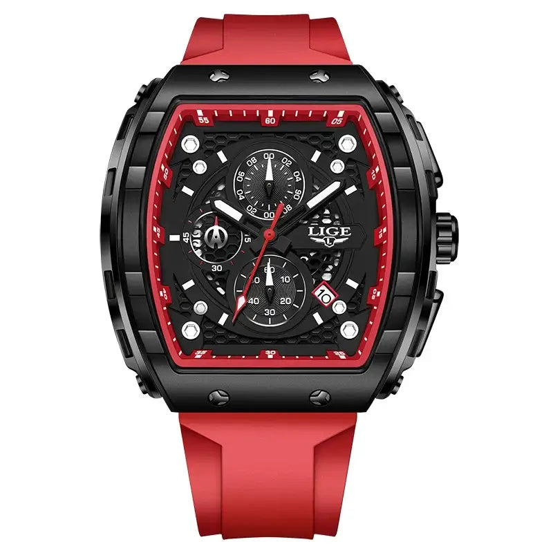 2026 LIGE Top Brand Luxury Watches Men Sport Waterproof Quartz Mens Watch Military Luminous Dive Wristwatch Male Reloj Homre