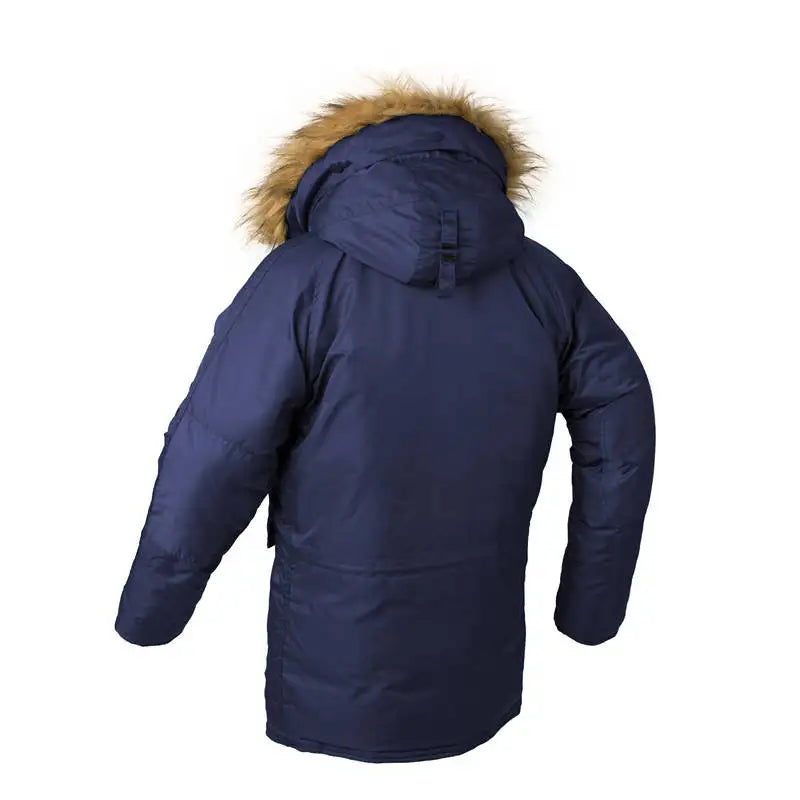 Men's Winter N3B USAF Waterproof Fur-Hood Parka, Tactical Bomber