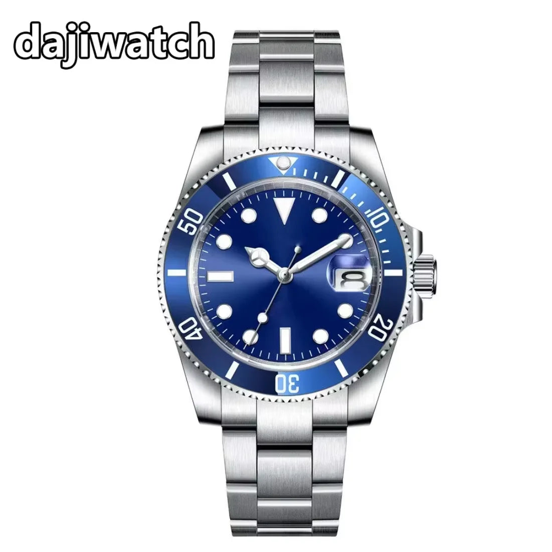 Men's Custom Logo NH35 Automatic Dive Watch Sapphire Ceramic Bezel