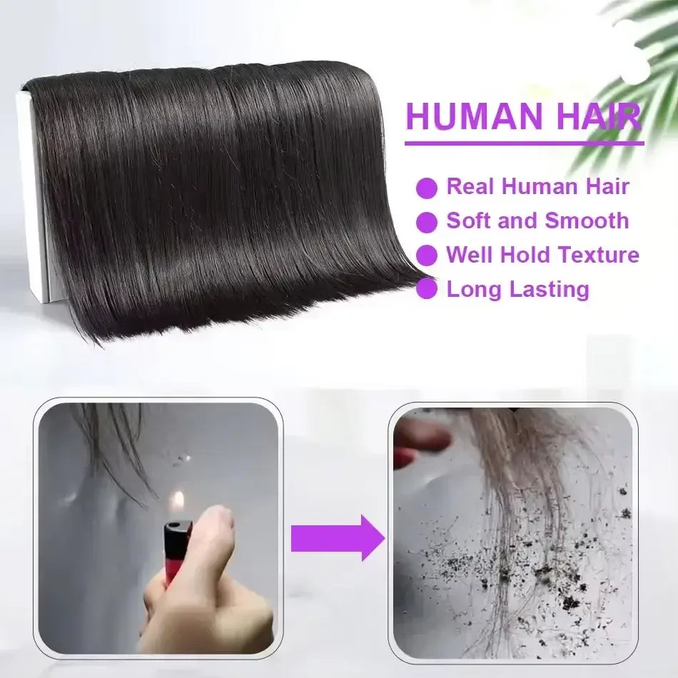 16A Straight Human Hair Bundles Brazilian Real Remy Weave Hair 3 4 5 Pcs 100% Unprocessed Raw Hair Bundles Extensions Natural Black For Women.